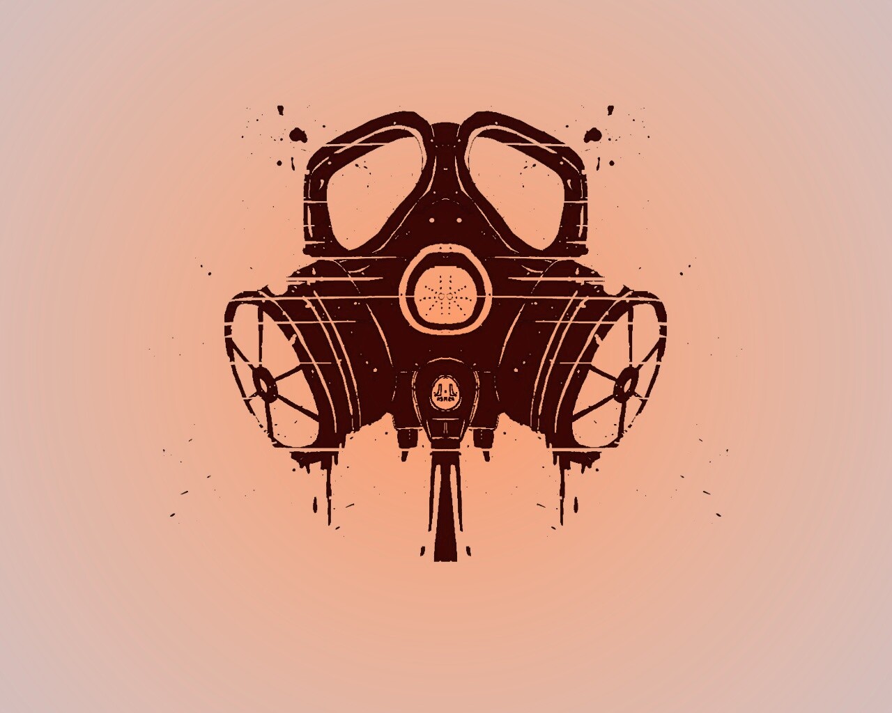 Противогаз обои