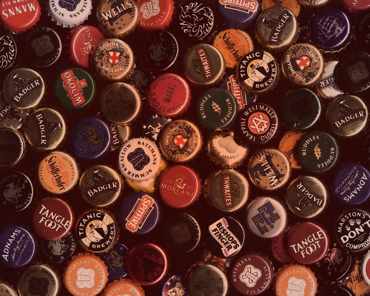 Пивные пробки обои