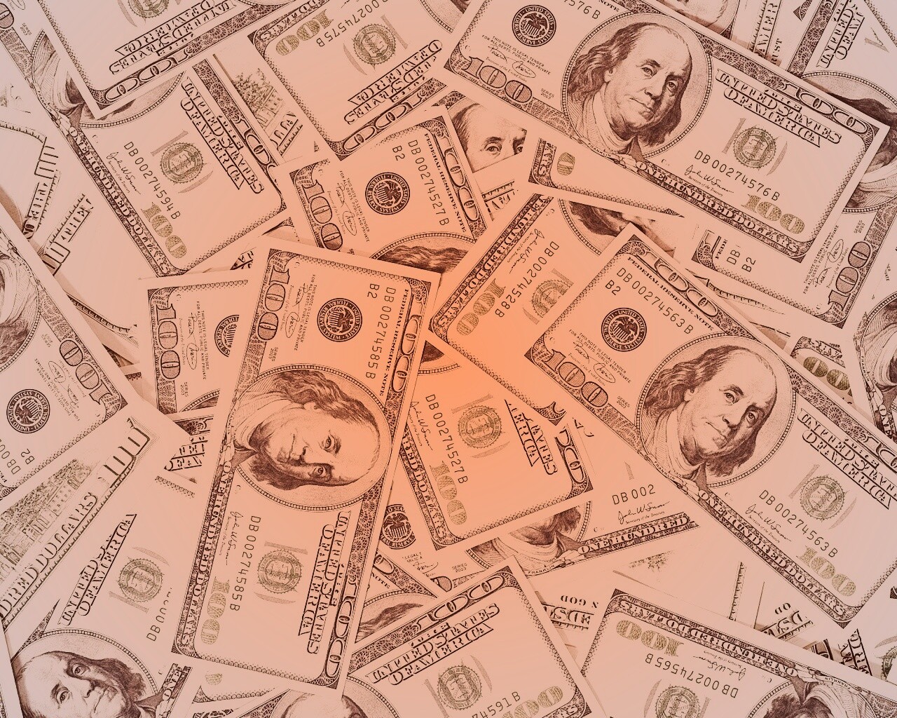 Доллары обои