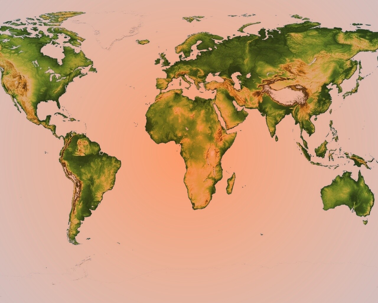 Карта мира обои