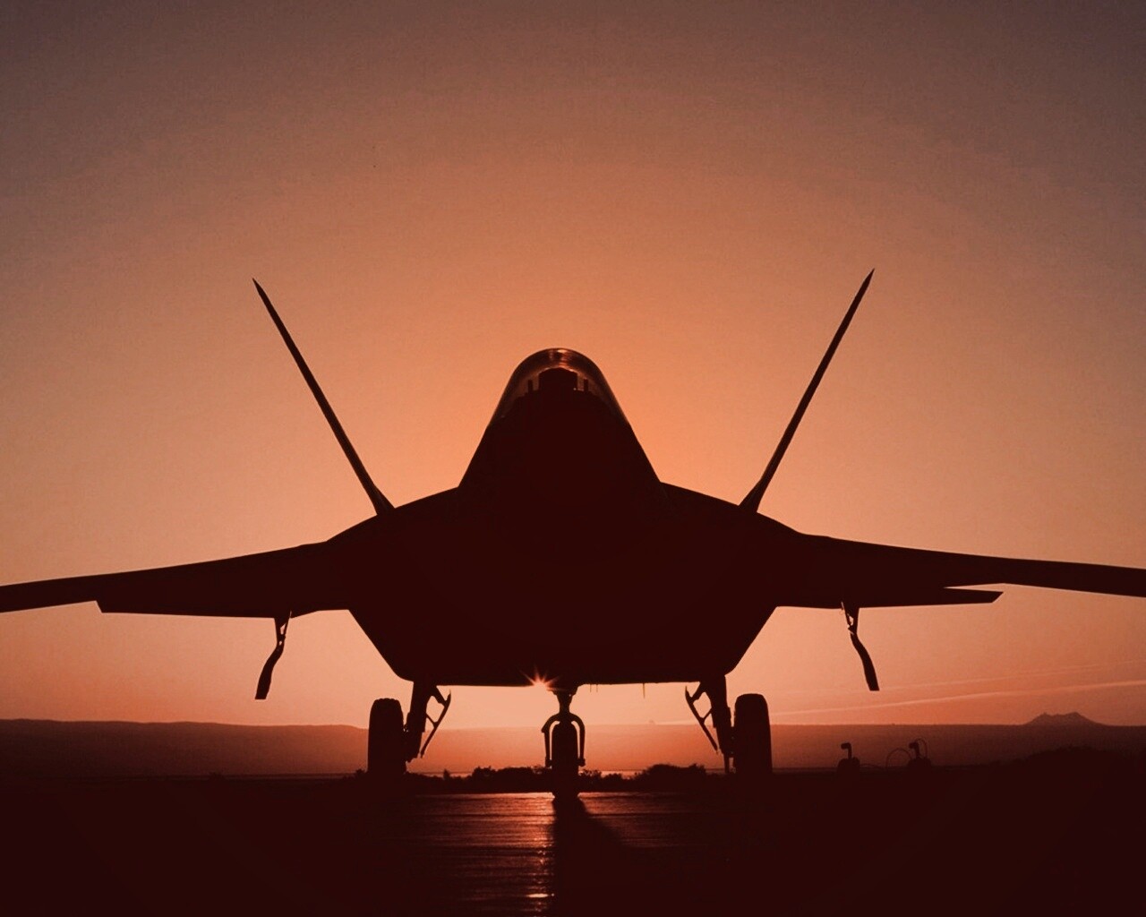 Истребитель F22 обои