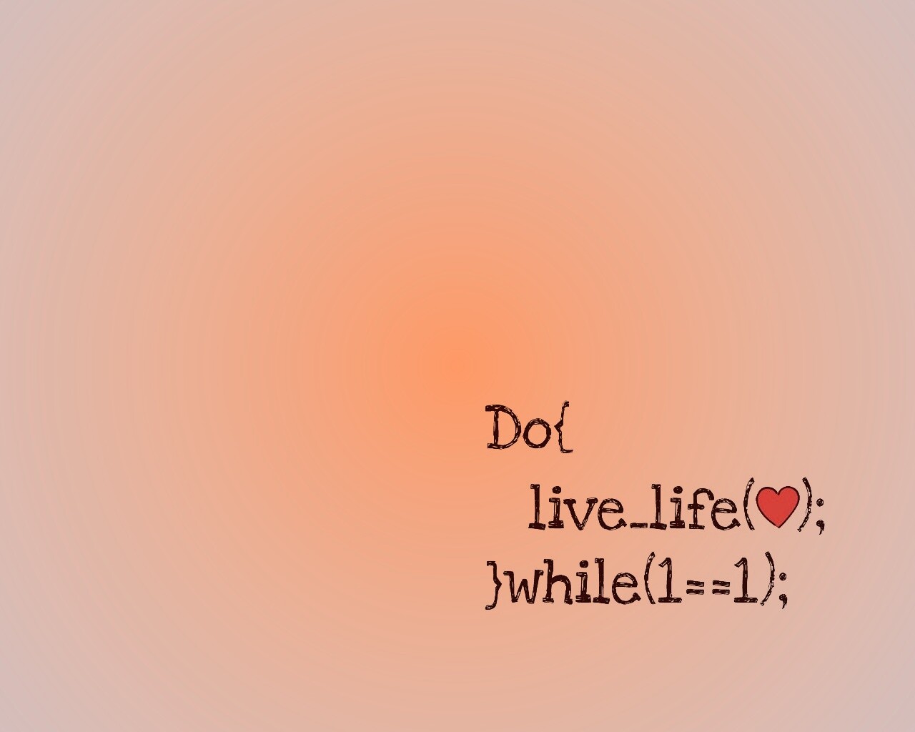 Валентинка для программиста обои