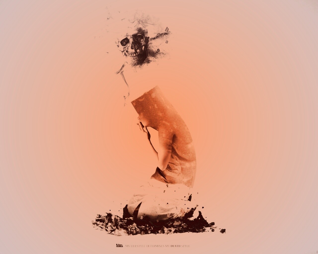 Твоя жизнь определяет твою смерть обои