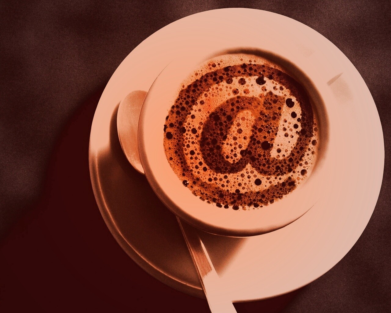 Интернет кофе обои