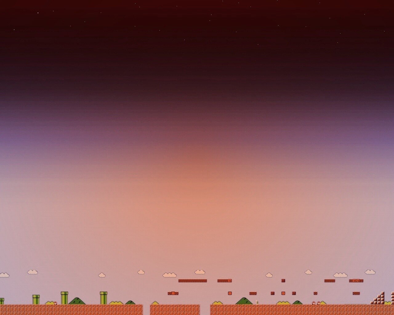 Мир Марио обои