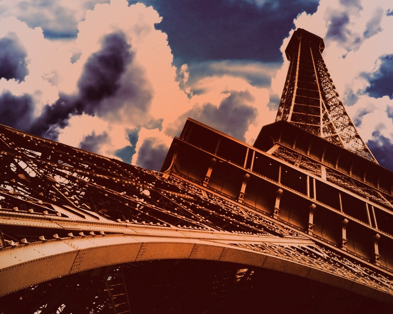 Эйфелева башня обои