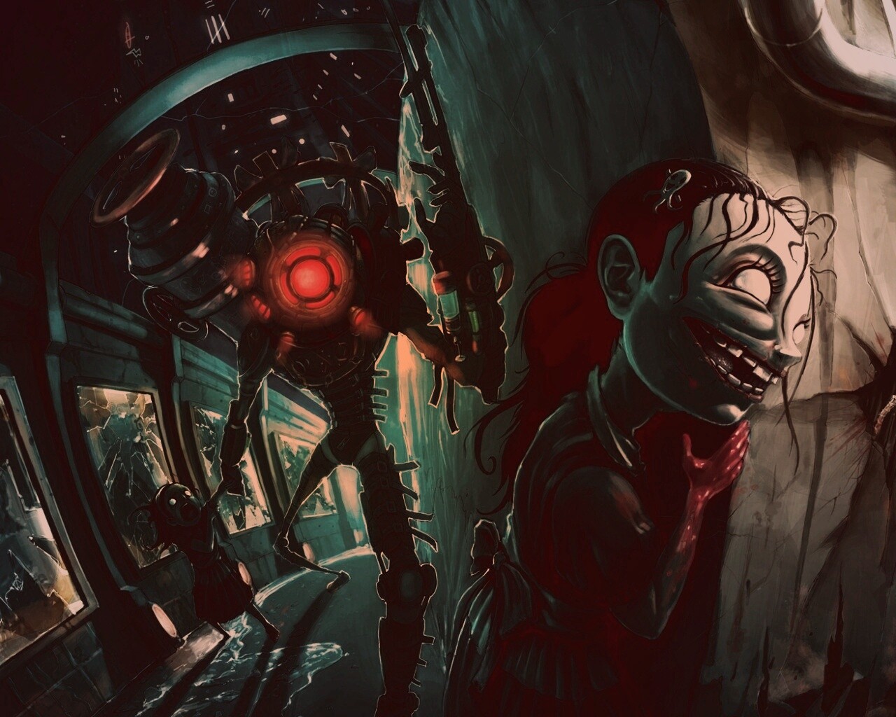 Фанарт Bioshock обои