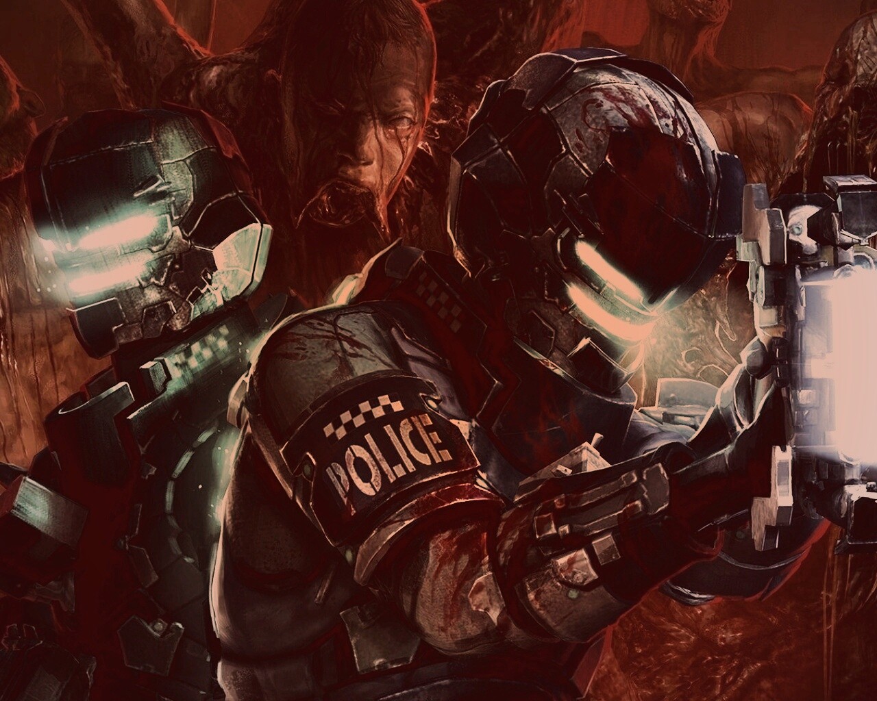 Dead Space полиция обои