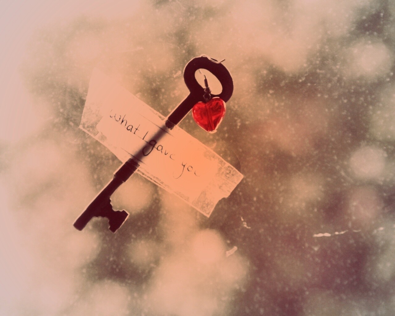 Ключ от сердца обои