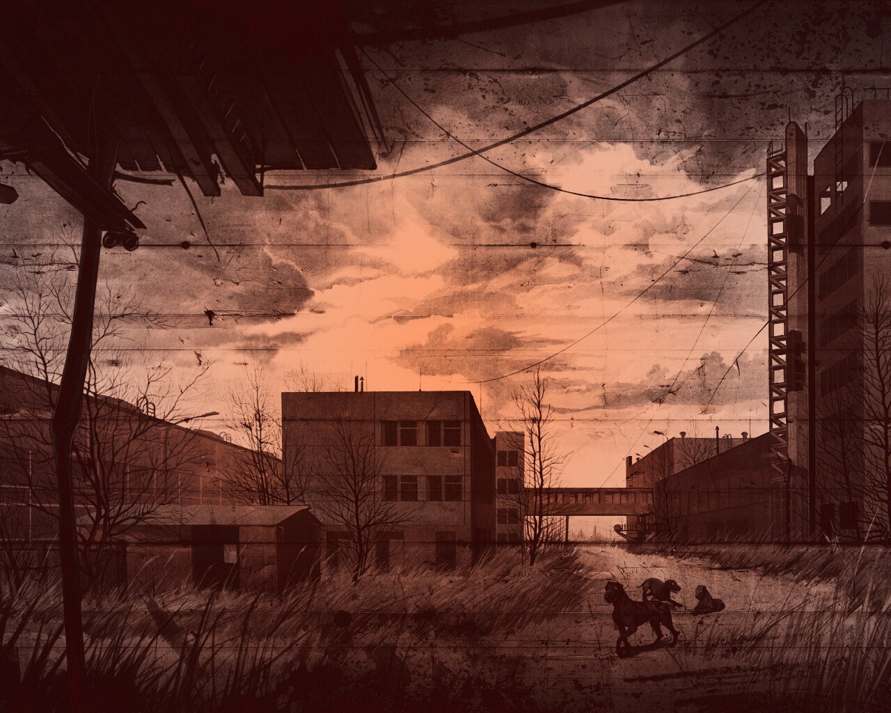 Припять из сталкера обои