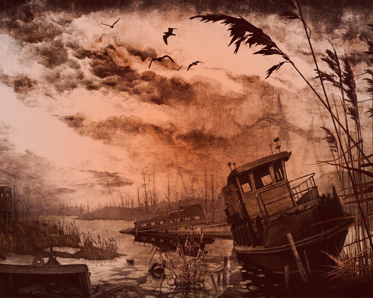 Вселенная сталкера обои