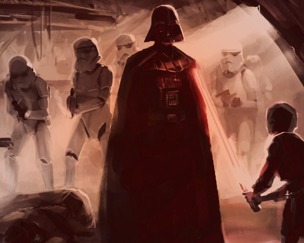 Эпизод Звездных Войн обои