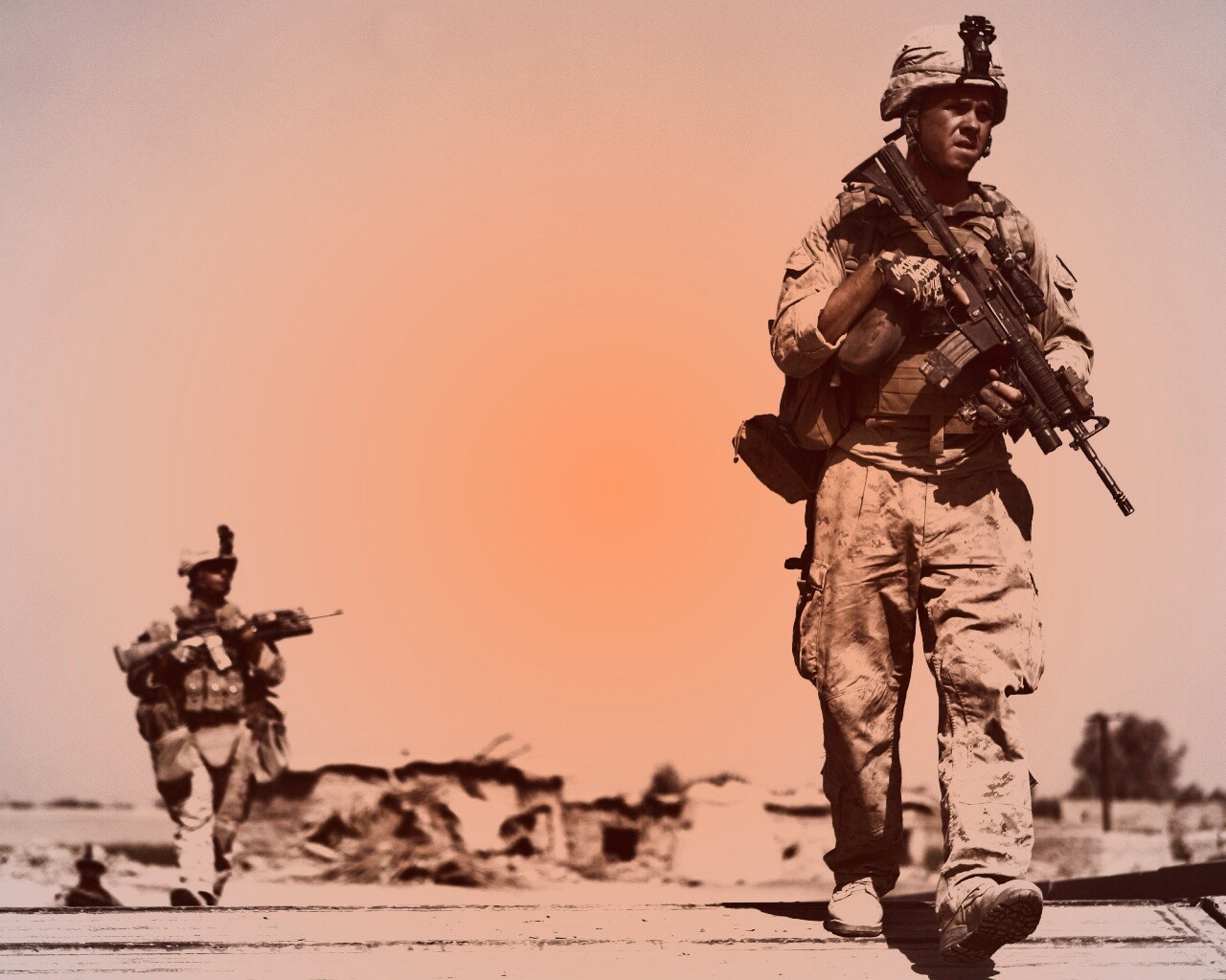 Солдаты обои