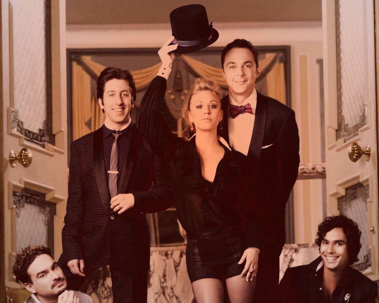 Персонажи теории большого взрыва обои