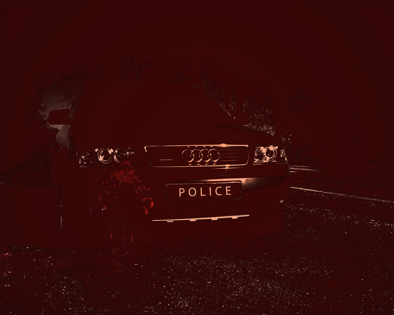 Сбившая человека машина обои