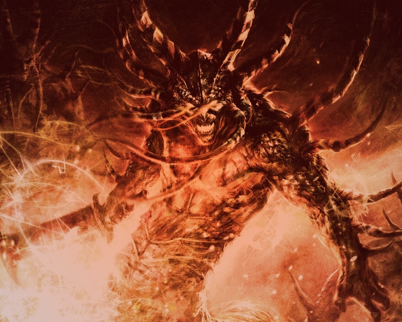 Демоны обои