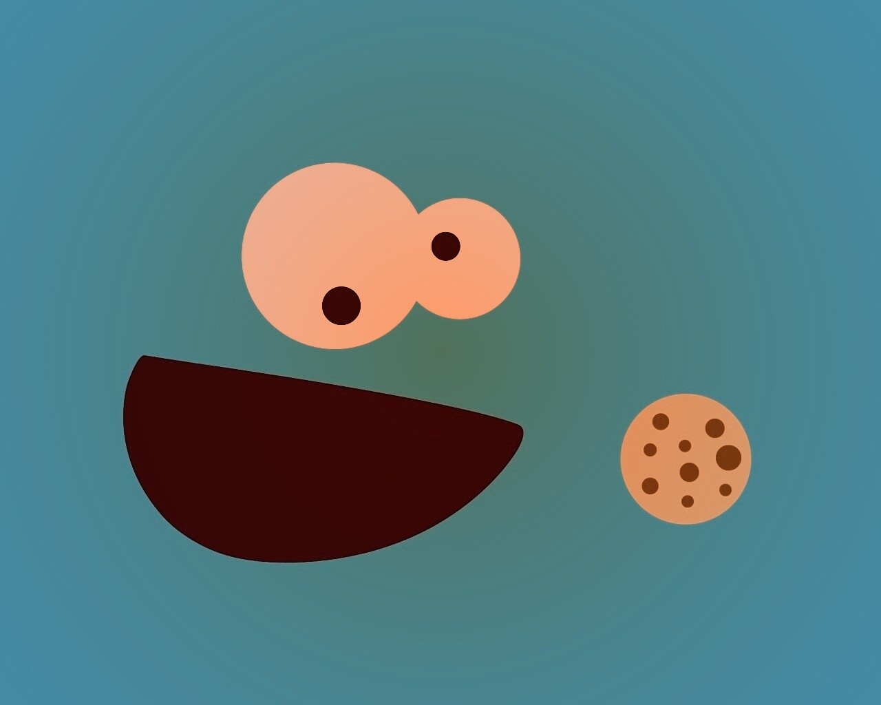 Коржик aka Cookie Monster обои