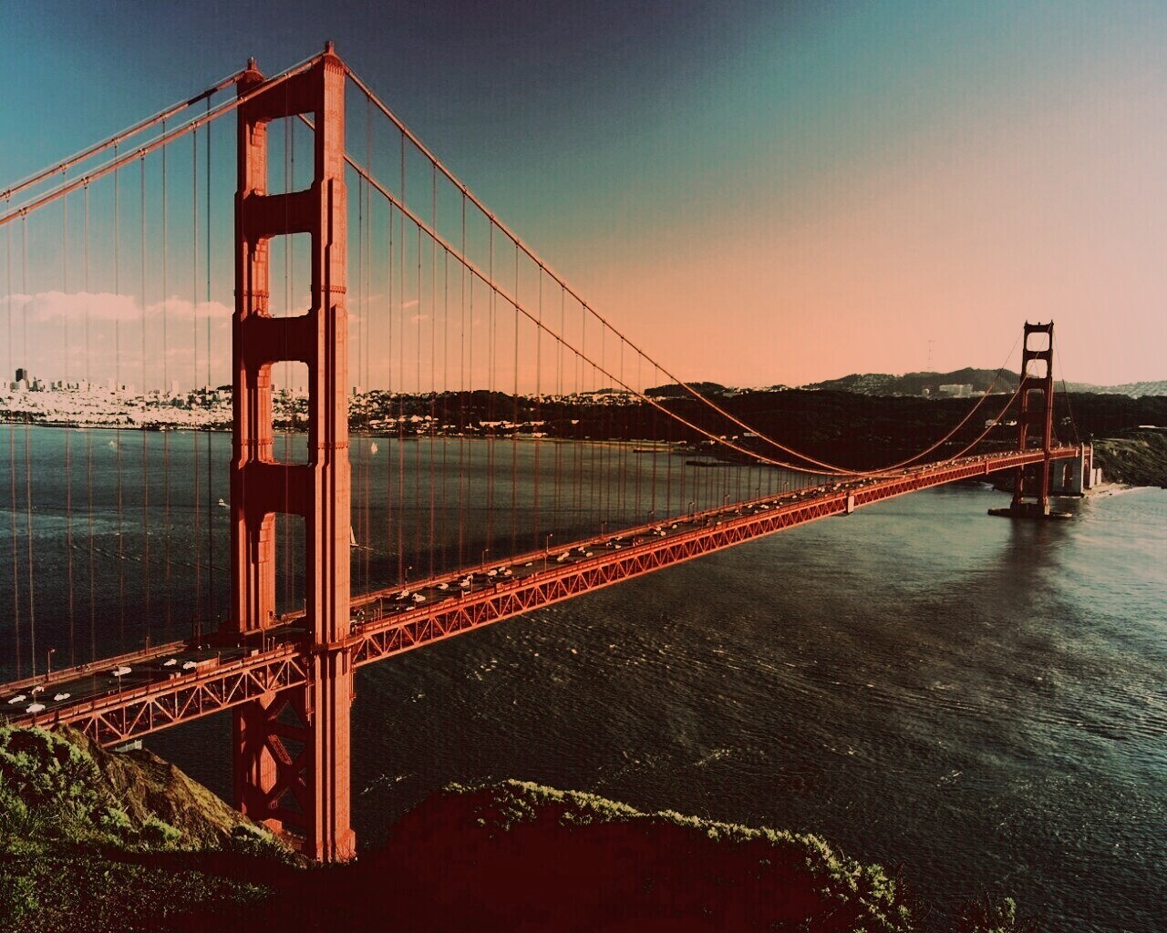 Мост Золотые Ворота обои