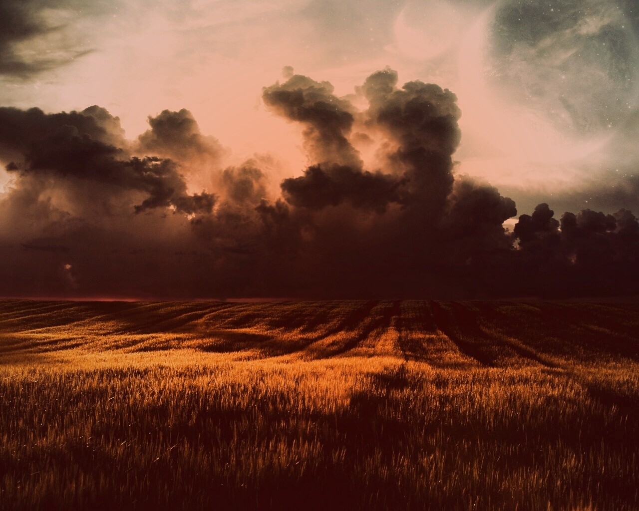 Две планеты обои