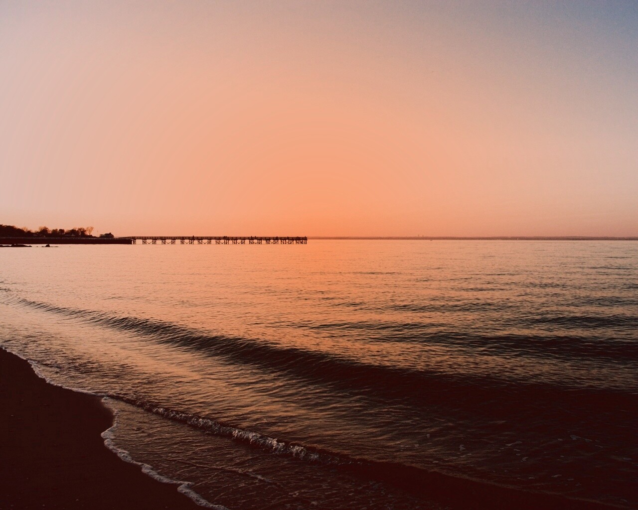 Причал обои