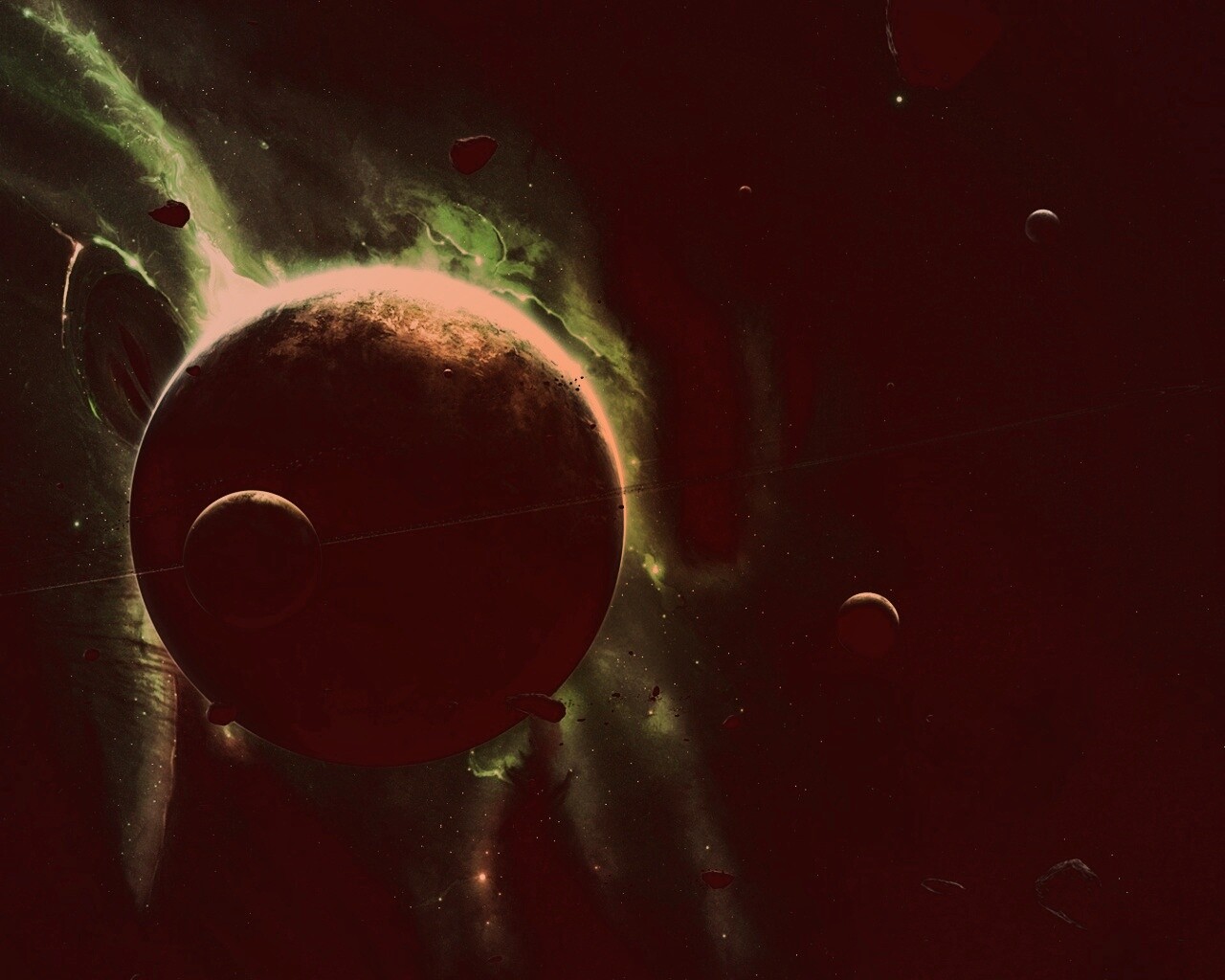 Неизвестная планета обои