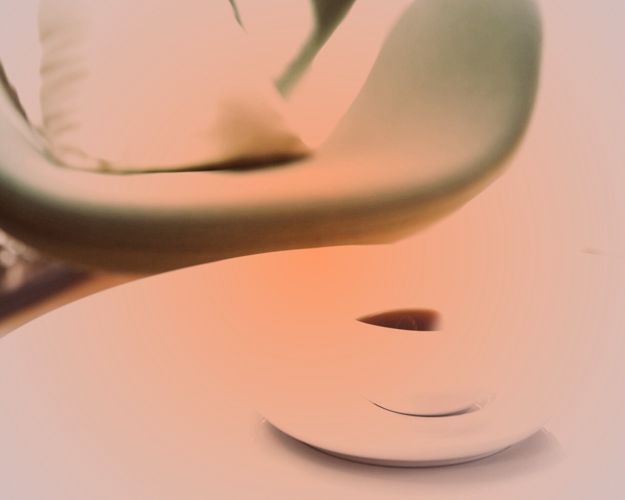 Чашка утреннего кофе обои