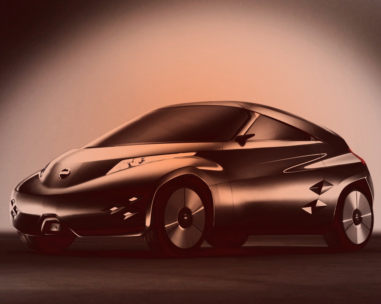 Концепт nissan обои