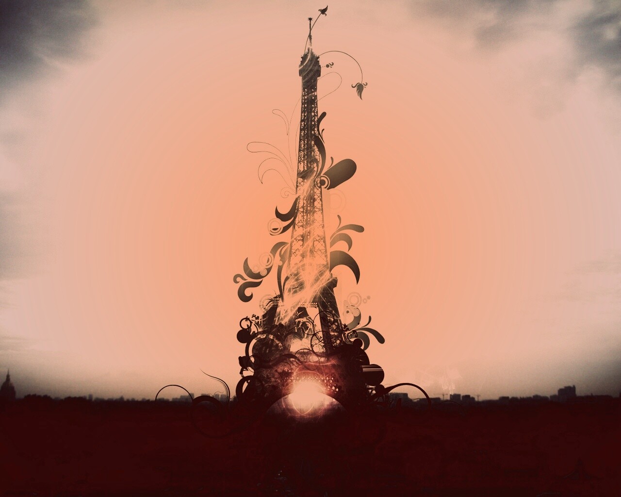 Эйфелева башня обои