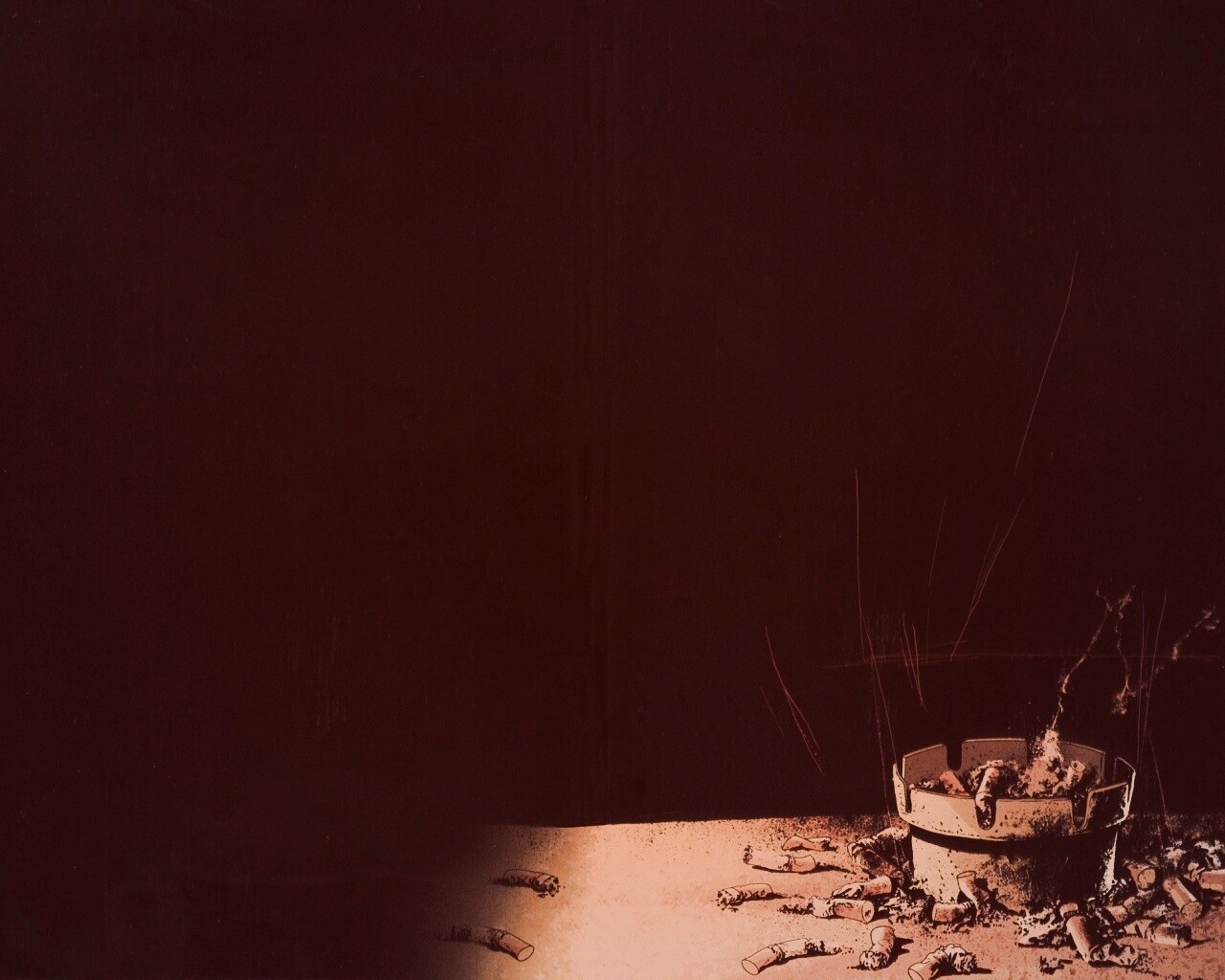 Пепельница обои