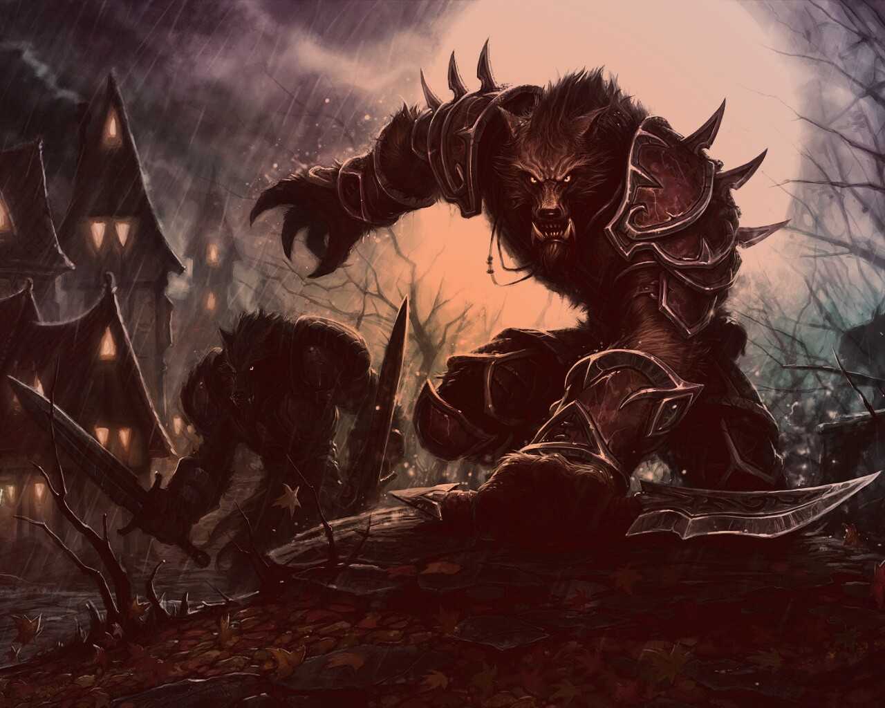 Оборотни уже в вашем городе обои