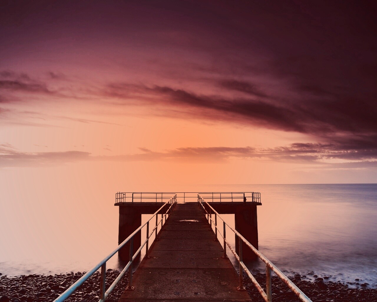 Старый пирс обои
