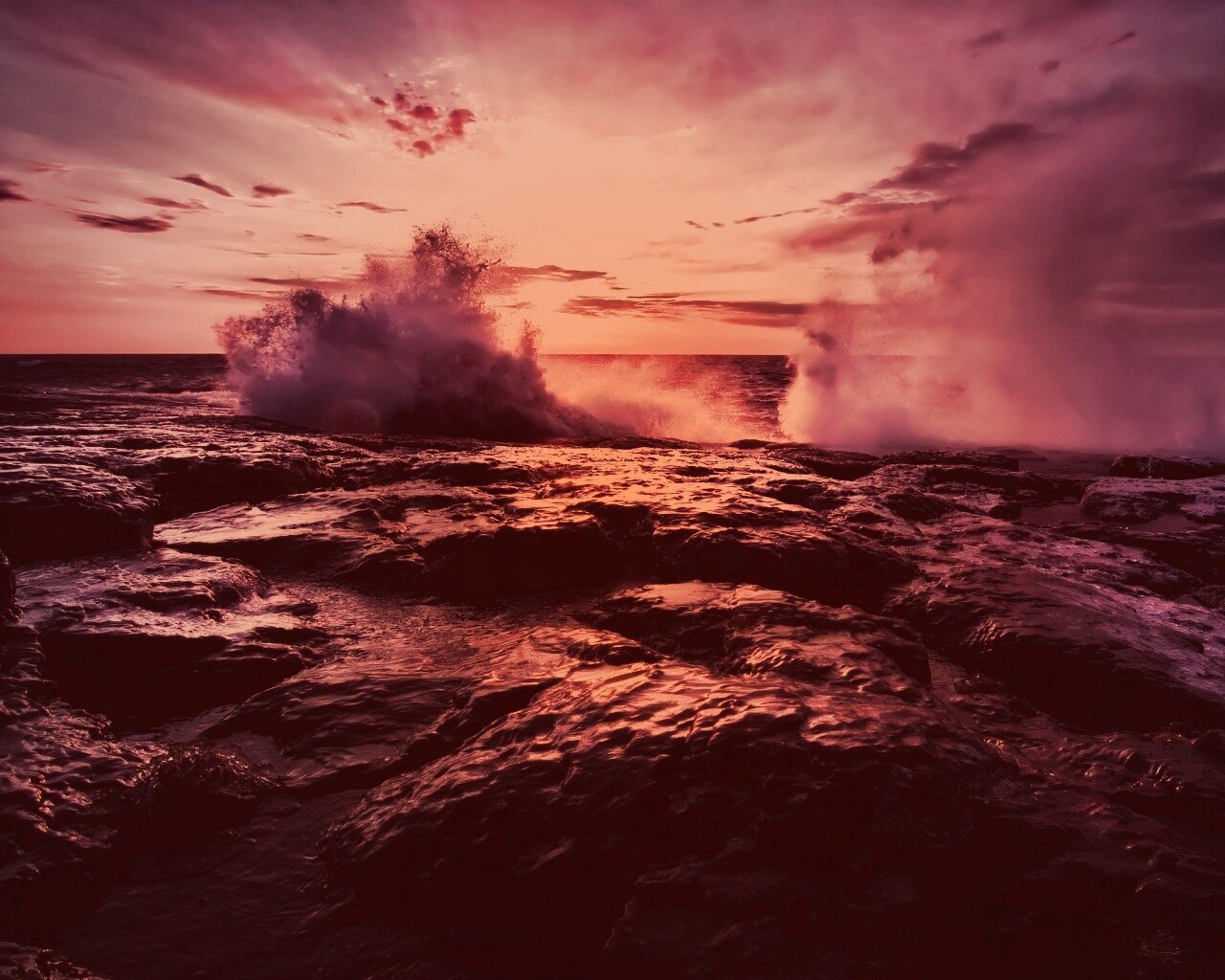 Потрясающие волны обои