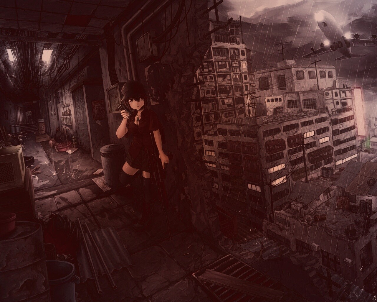 Снайпер на месте обои