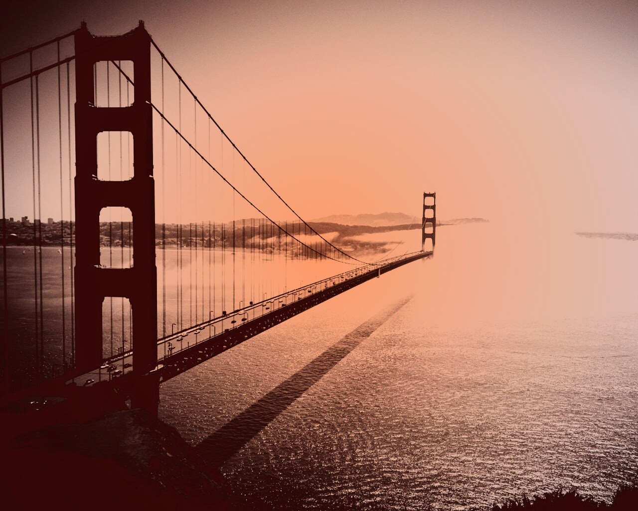 Мост Золотые Ворота обои