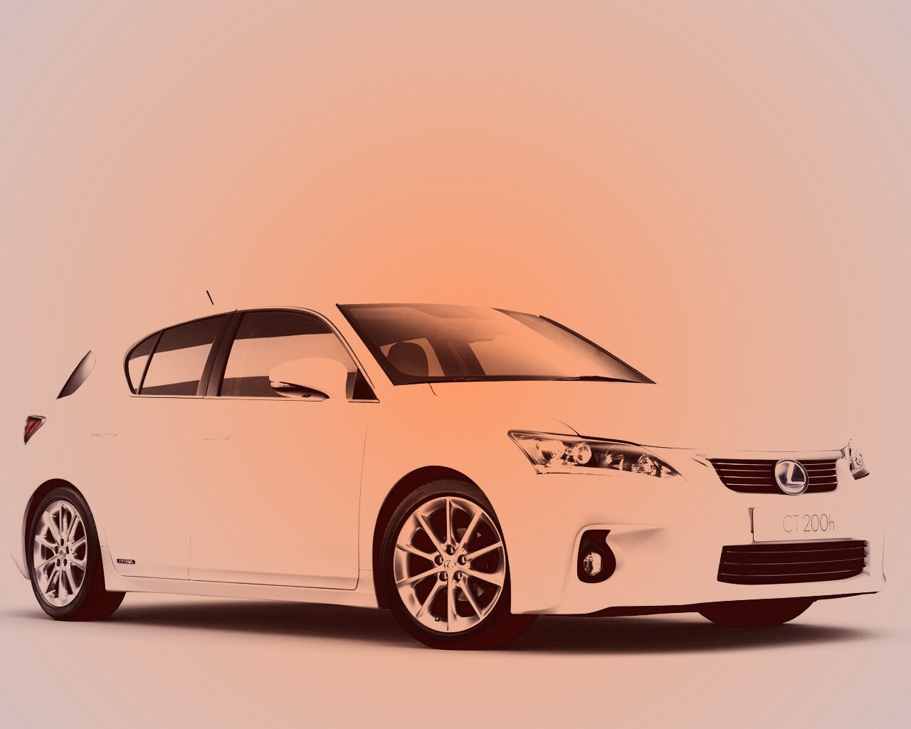 Lexus CT обои