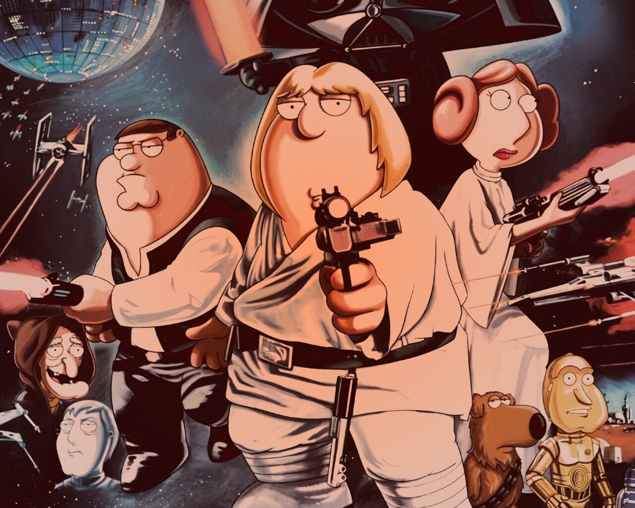 Family Guy : Star Wars обои