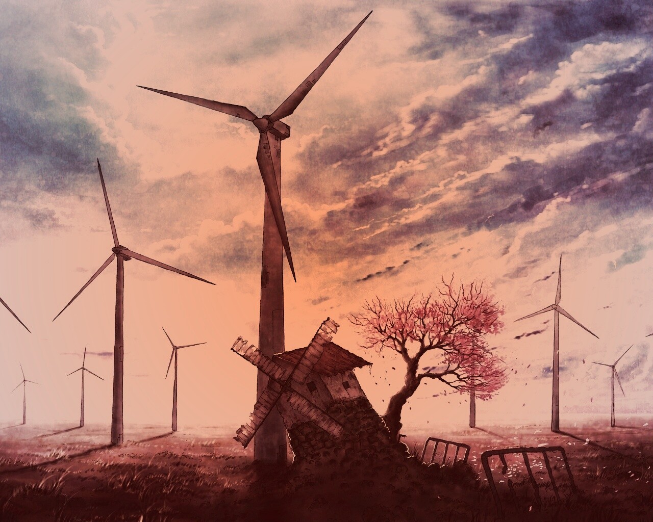 Безликий прогресс обои