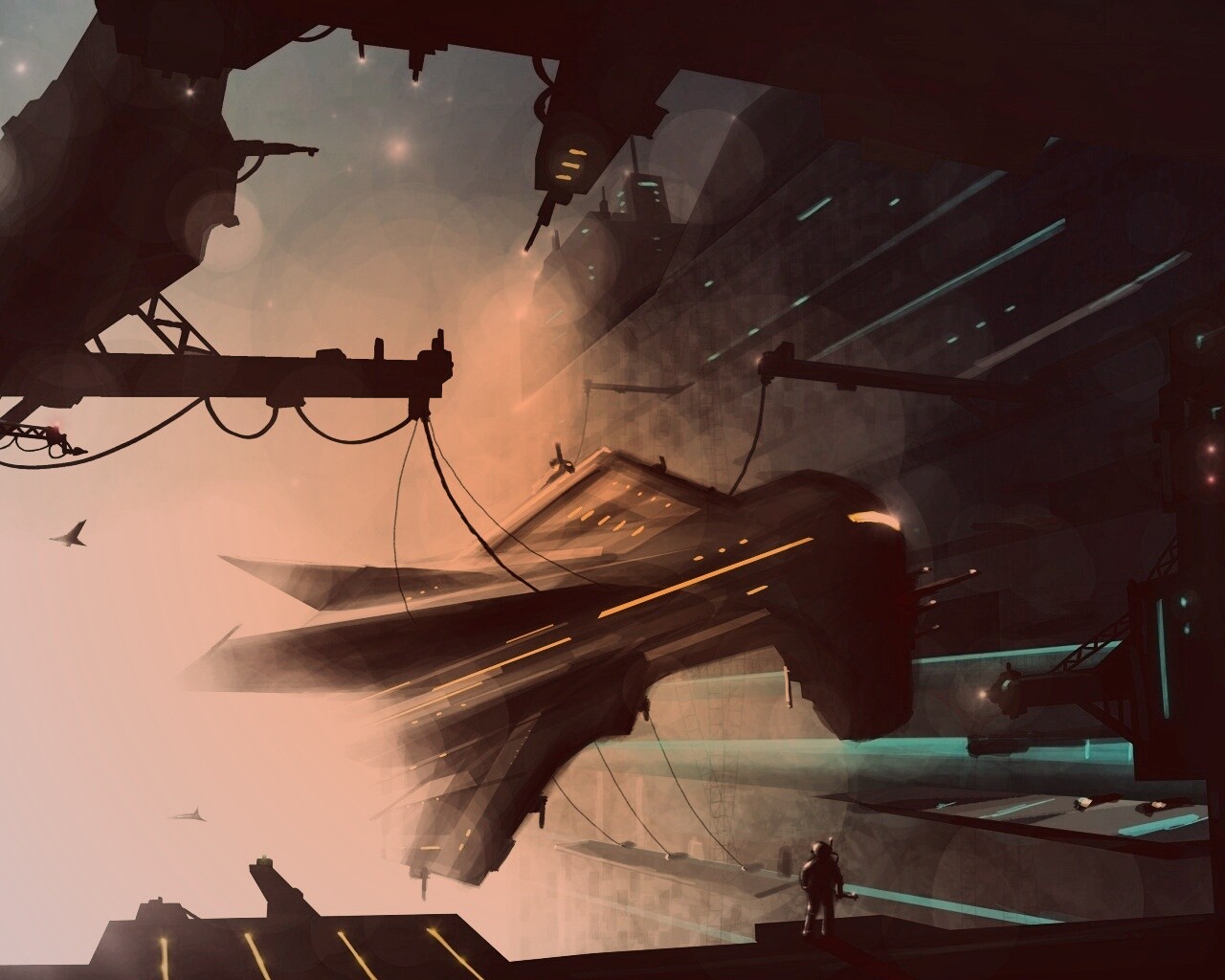 Космопорт обои