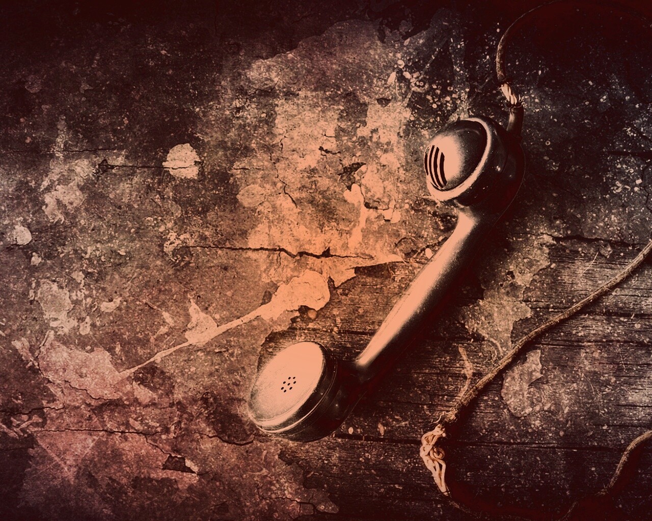 Телефонная трубка обои