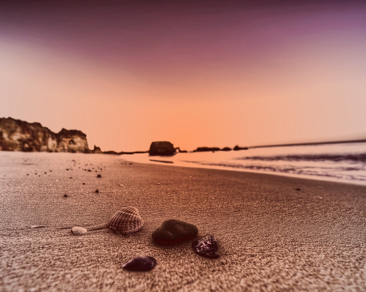 Океанский берег обои