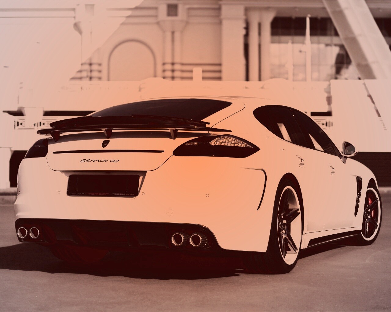 Порше панамера обои