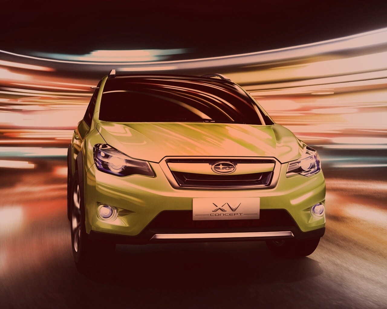 Subaru crossover обои