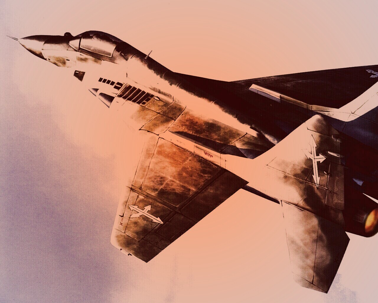 Истребитель Миг обои