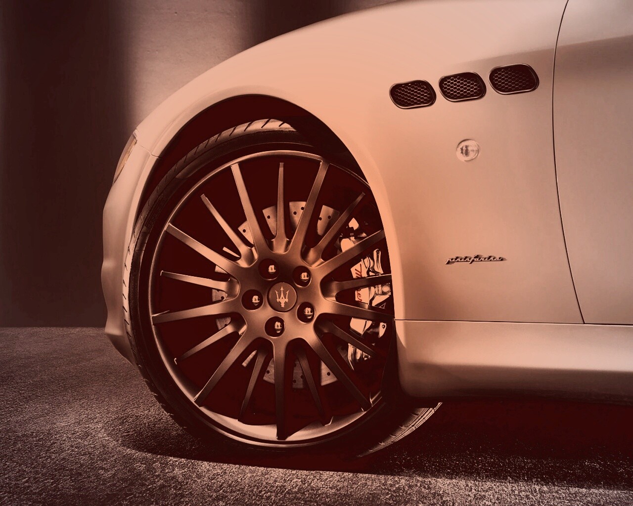 Рендер Maserati Quattropotre обои