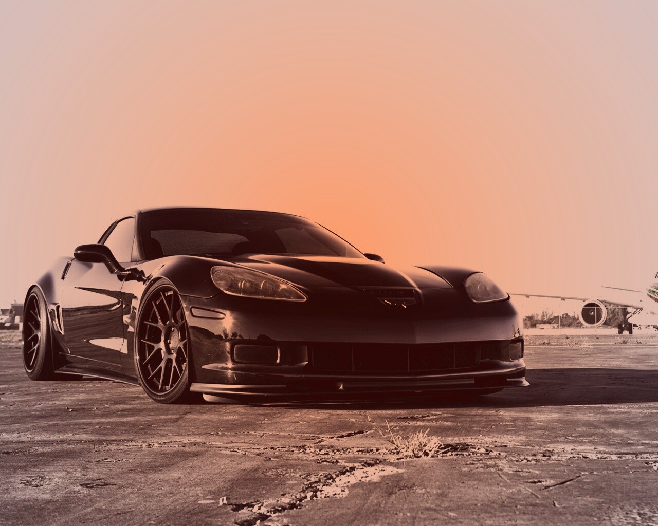 Шевроле корвет ZR1 обои