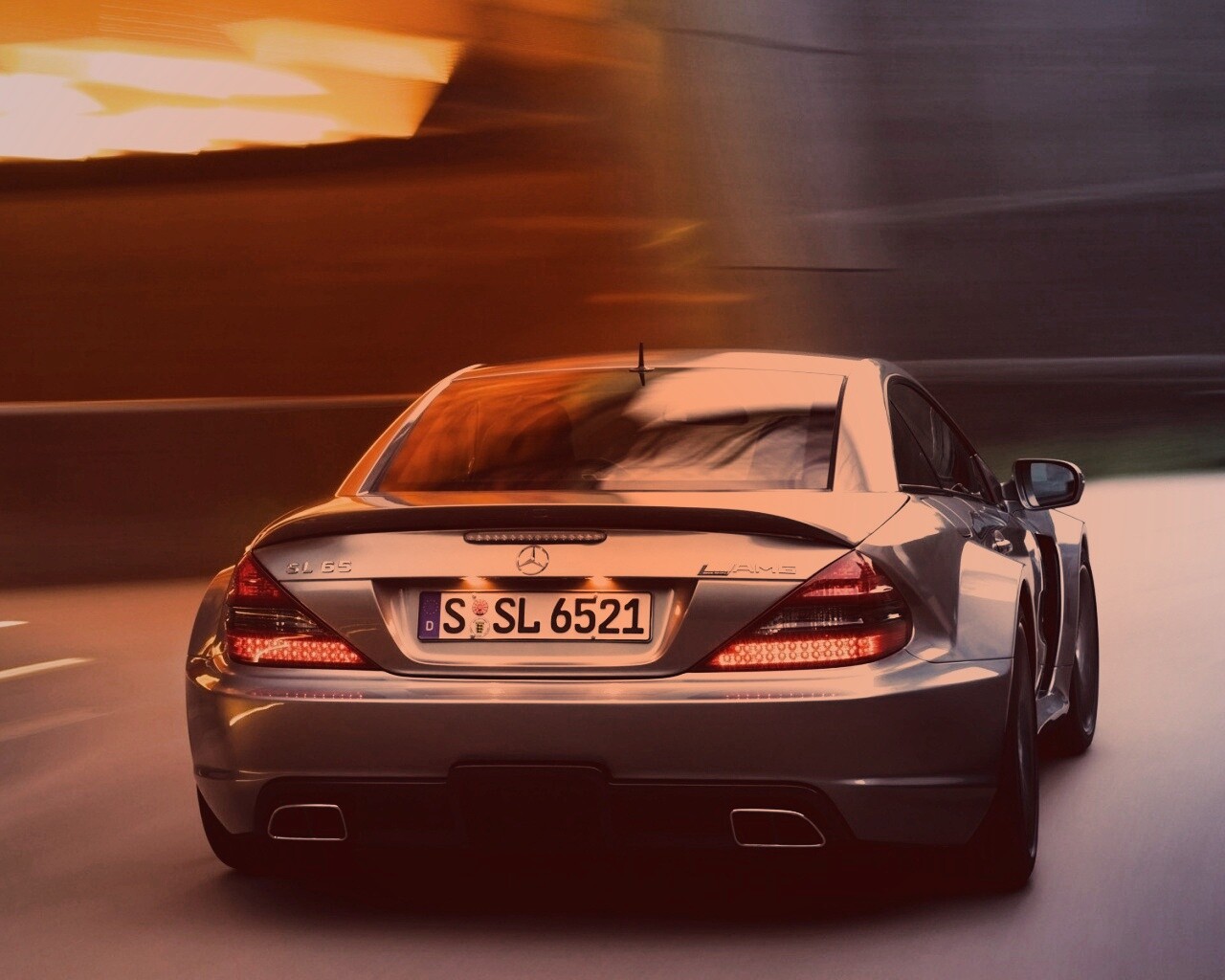 Mercedes SL 65 обои