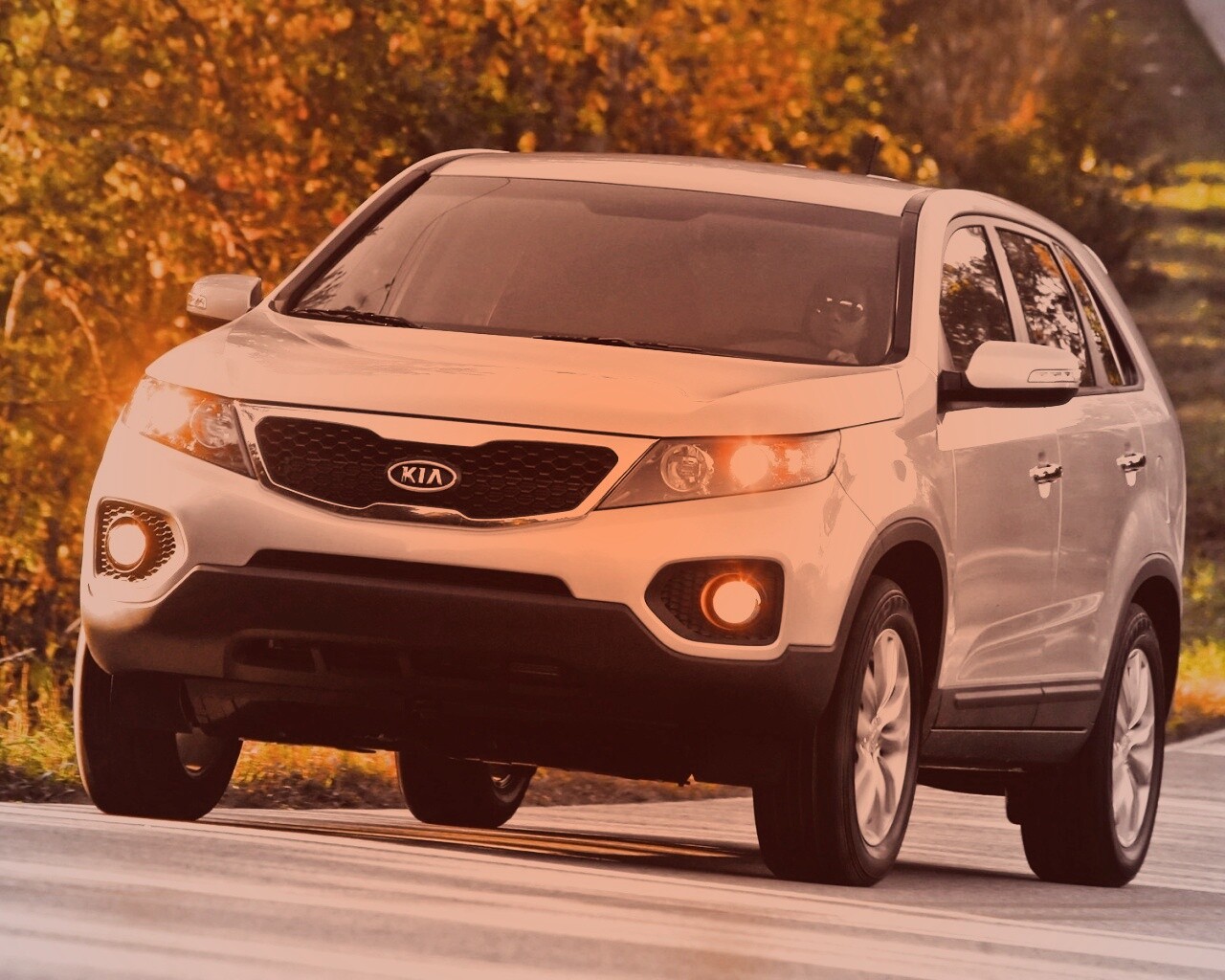 Кроссовер КИА обои