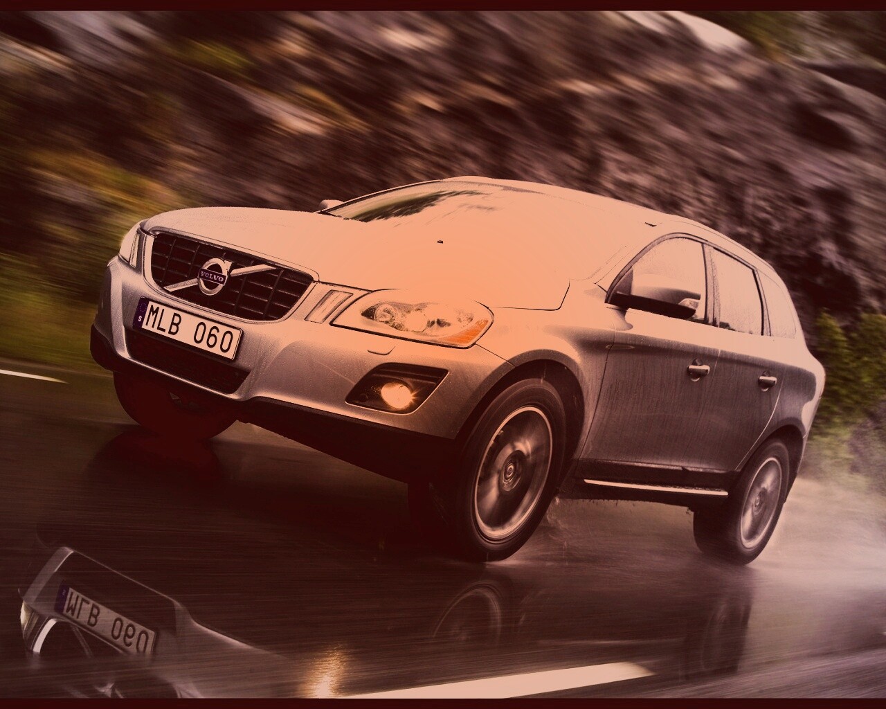 Кроссовер Вольво обои