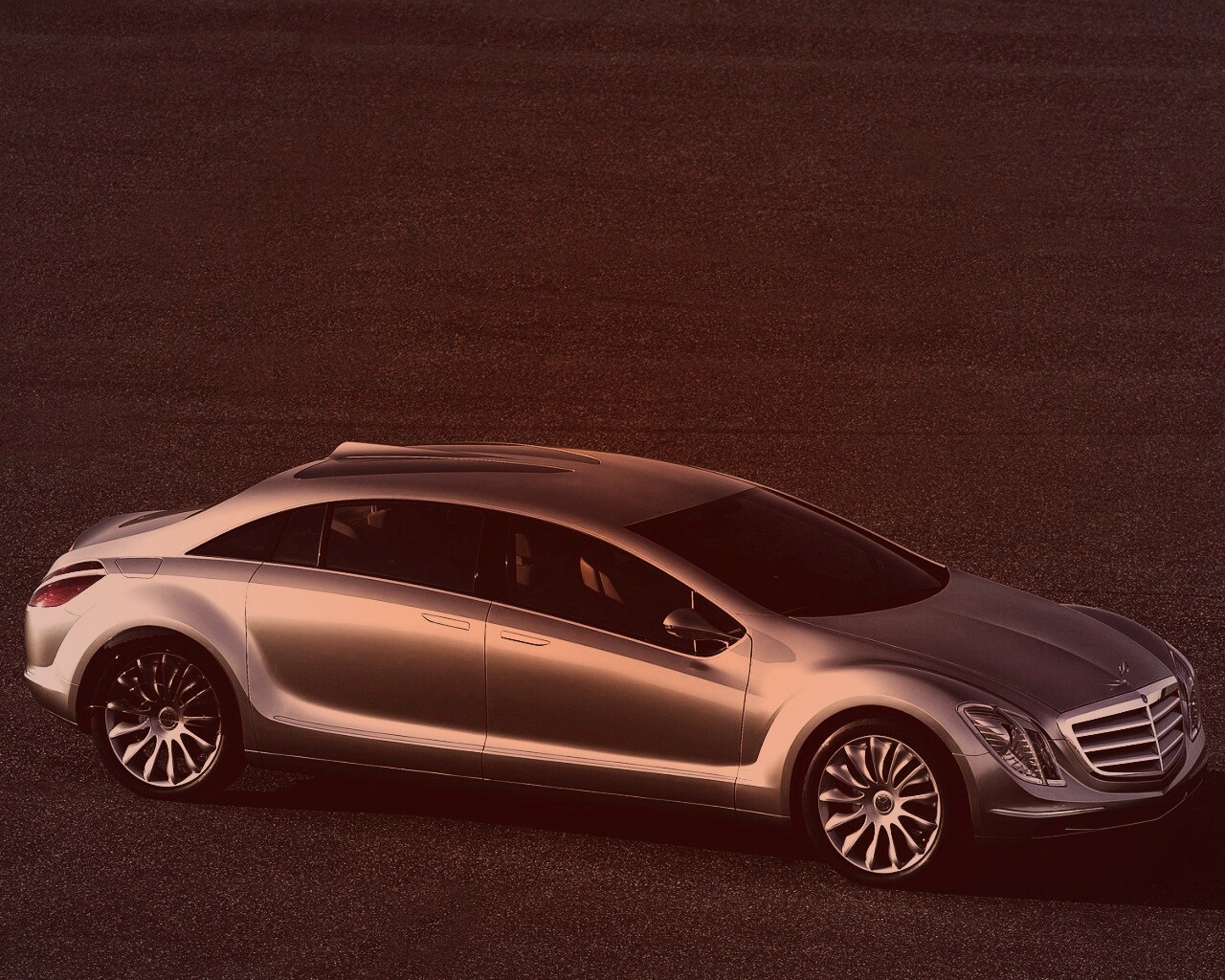 Концептуальный мерседес обои