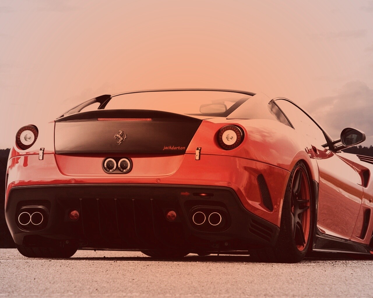 Ferrari 599GTO обои